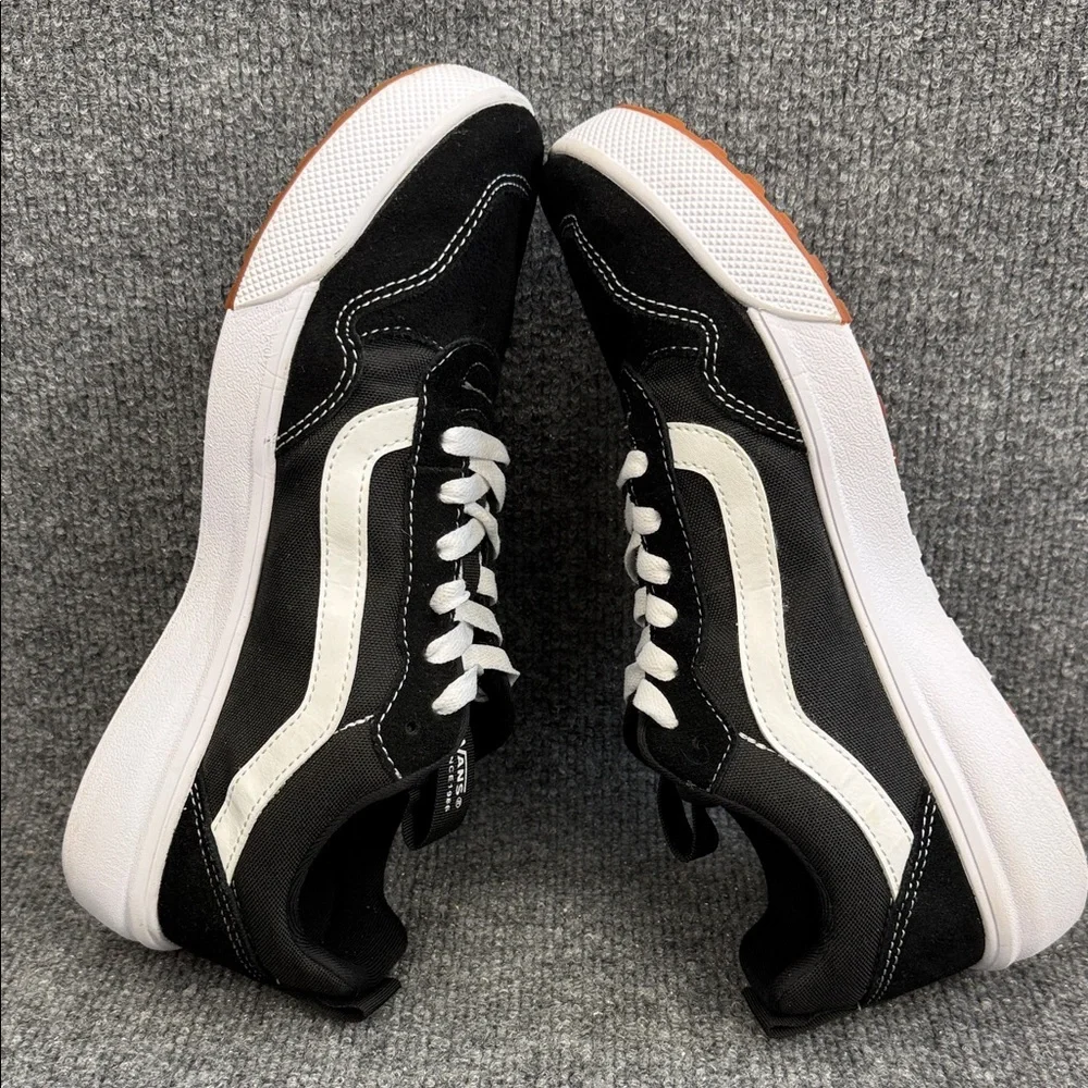 Vans Range EXP Black & White Men's Low-Top Sneakers Size 10.5 - Picture 4 of 12